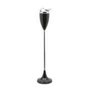 Outdoor Standing Ashtray with Lid for Cigarettes and Cigars, Adjustable (5.9 x 35.5 In)